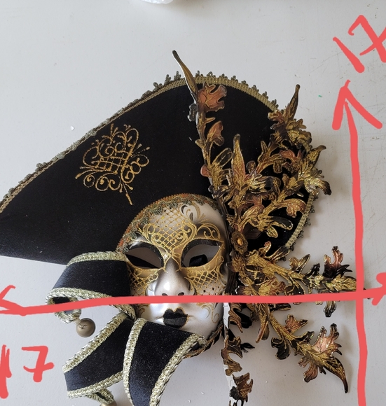 Wall DECOR - Venitian Mask - Picture 2 of 5